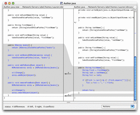 FileMerge screenshot
