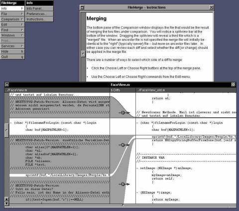 FileMerge comparison