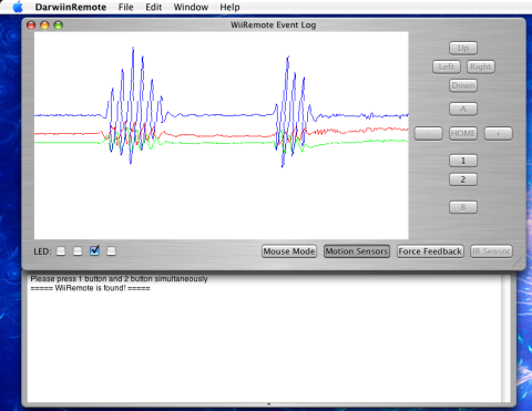 DarwiinRemote screenshot