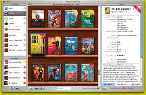 Delicious Library screenshot