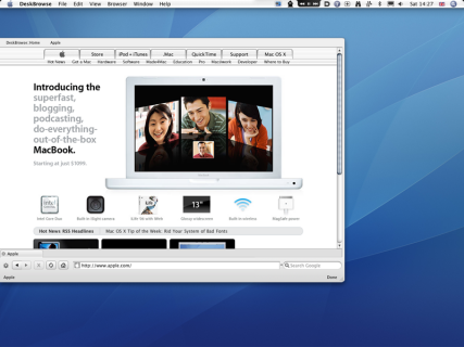 DeskBrowse screenshot