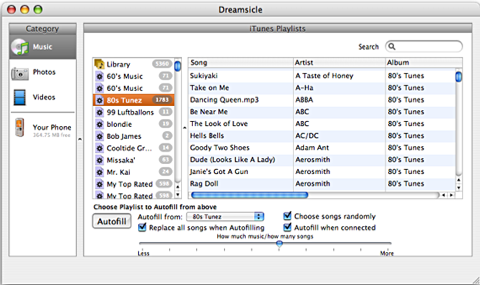 Dreamsicle screenshot