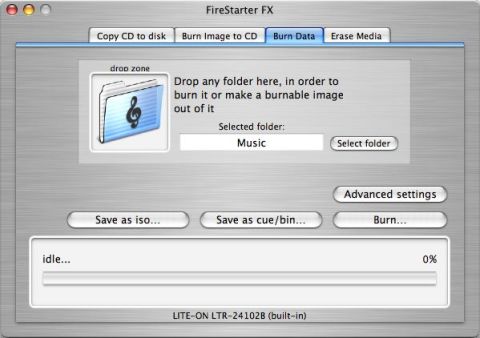 Firestarter FX screenshot