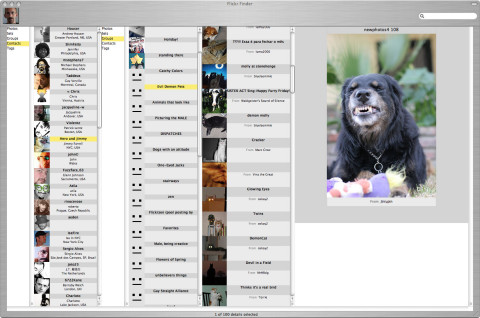 Flickr Finder screenshot