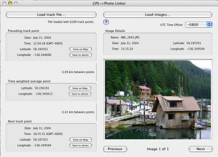 GPSPhotoLinker screenshot