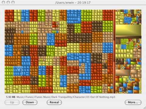 GrandPerspective screenshot