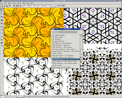 Inkscape screenshot