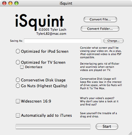 iSquint screenshot