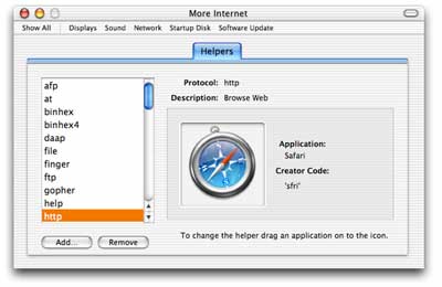 More Internet screenshot