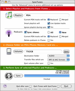 synctunes for mac