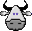 Distributed.net mascot (classic cow icon)