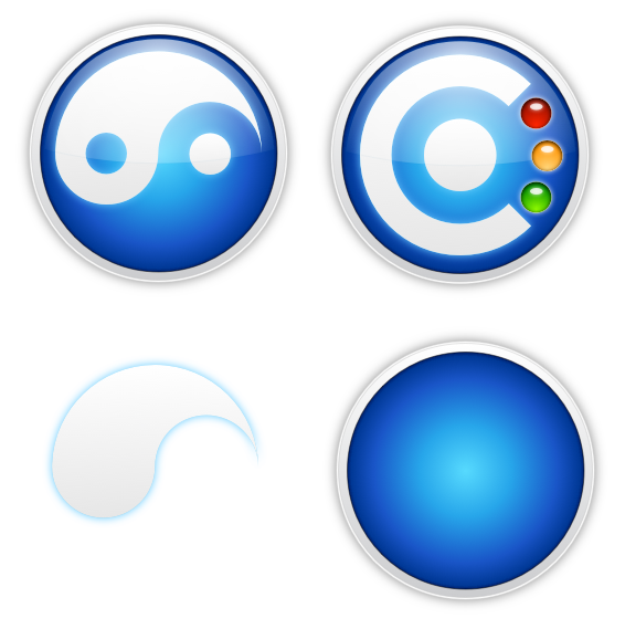 apple orb icons