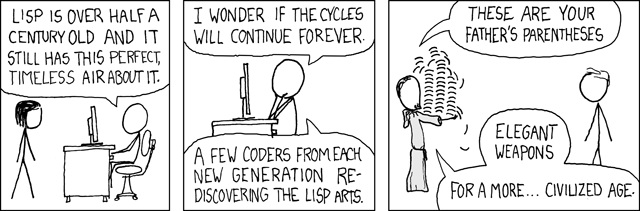 xkcd 297 compiling