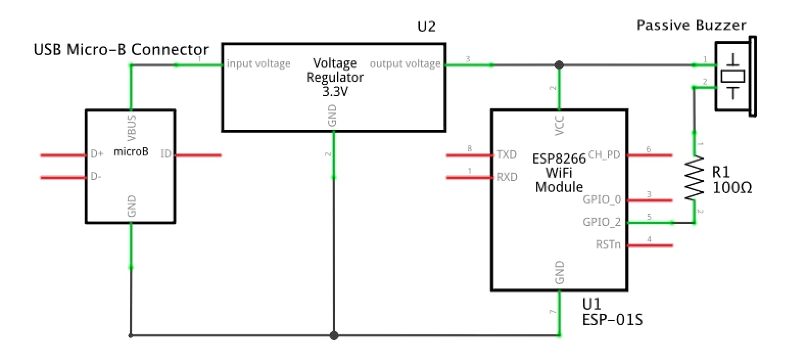 circuit diagram of my prototype