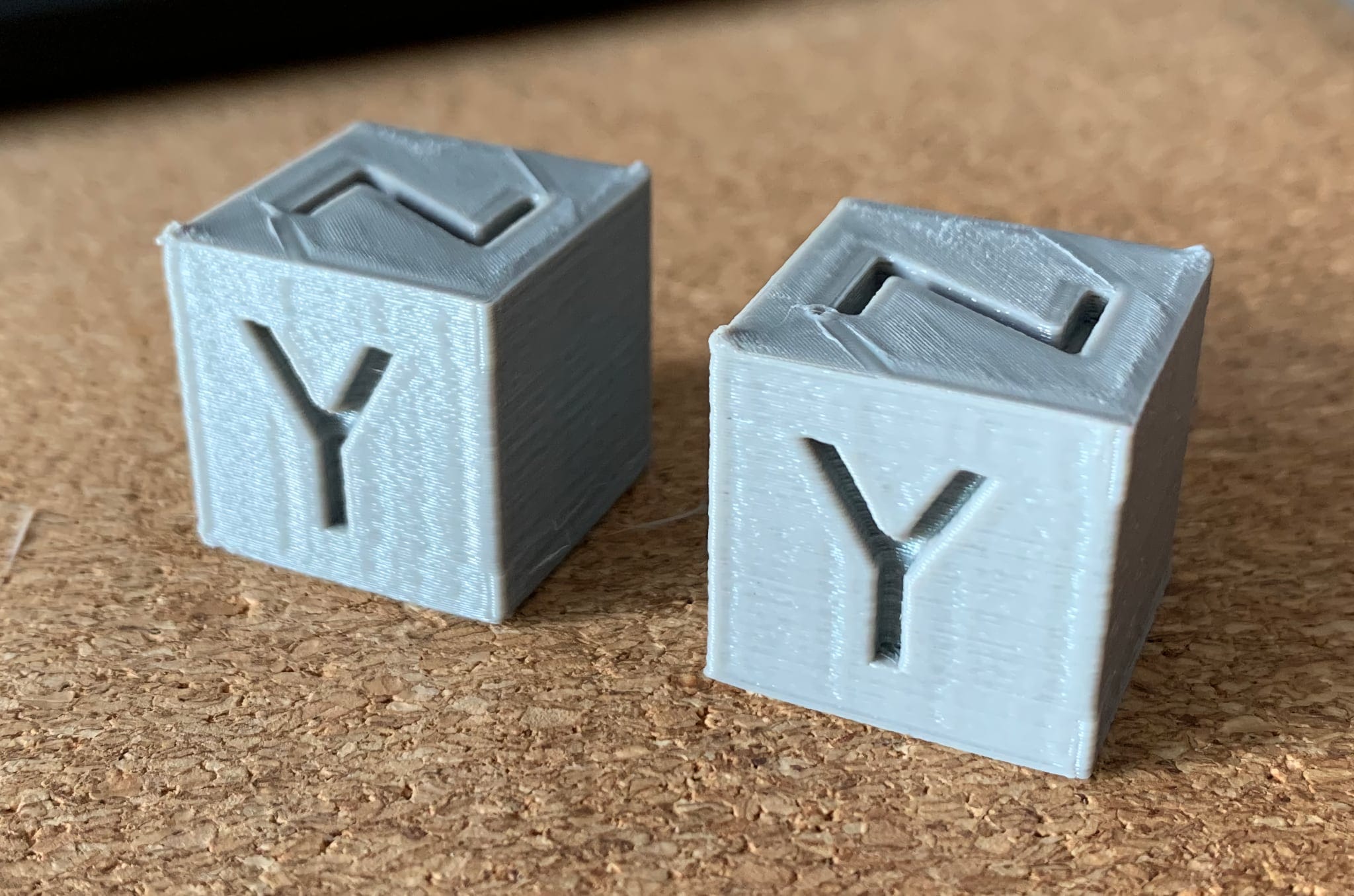 XYZ cubes