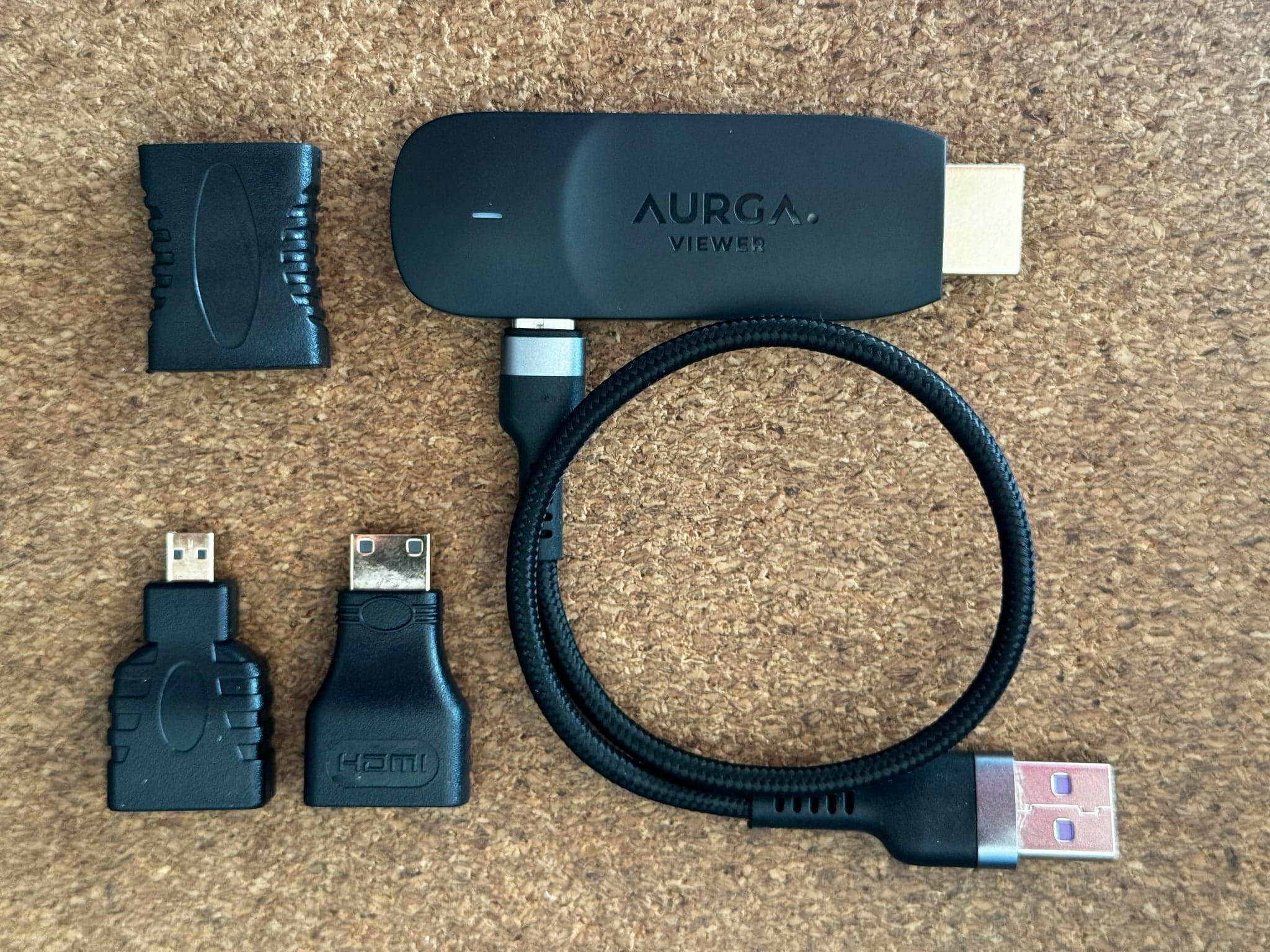 AURGA Viewer and accessories