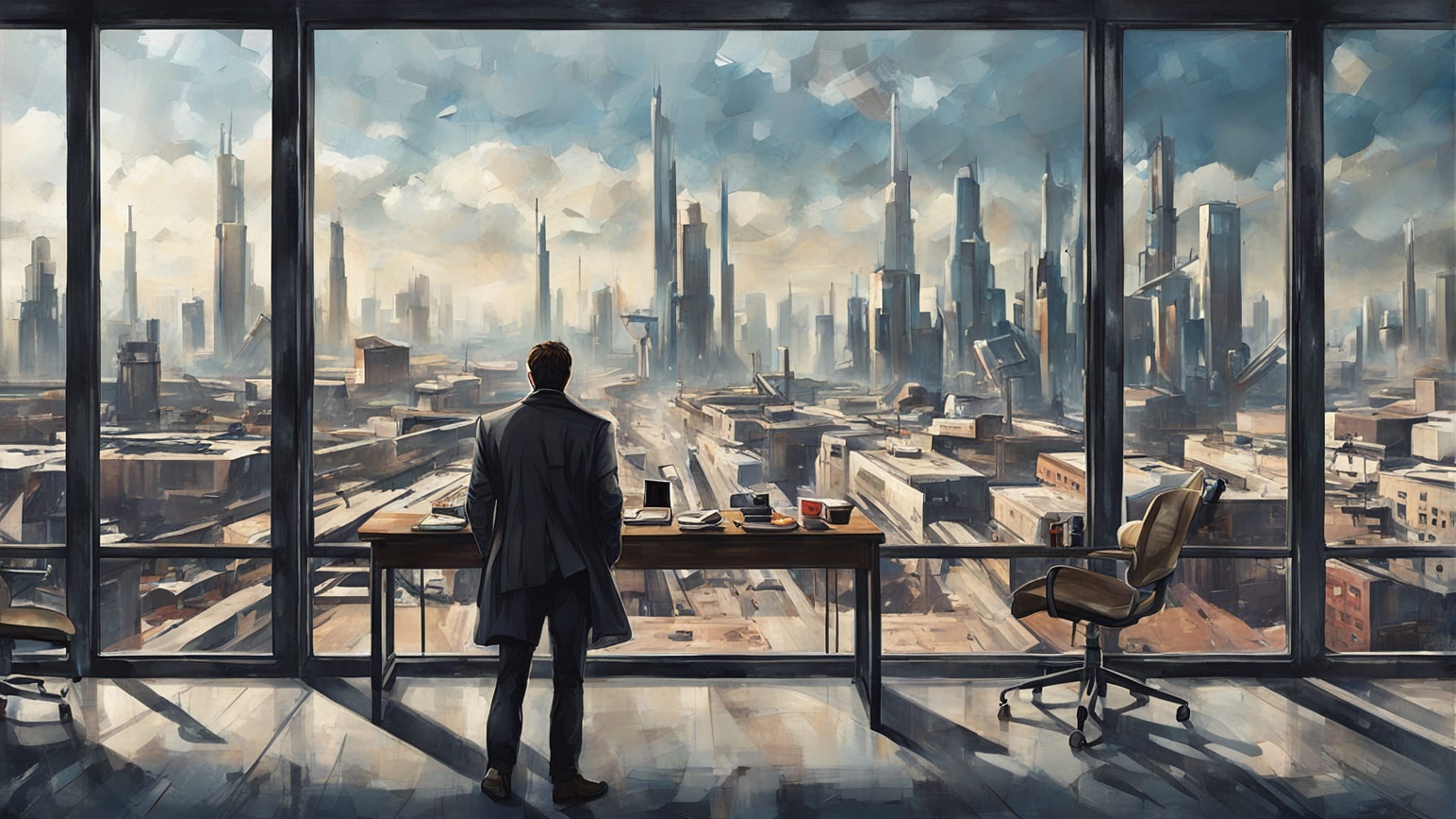 Not sure if modern or dystopian Not sure if modern or dystopian