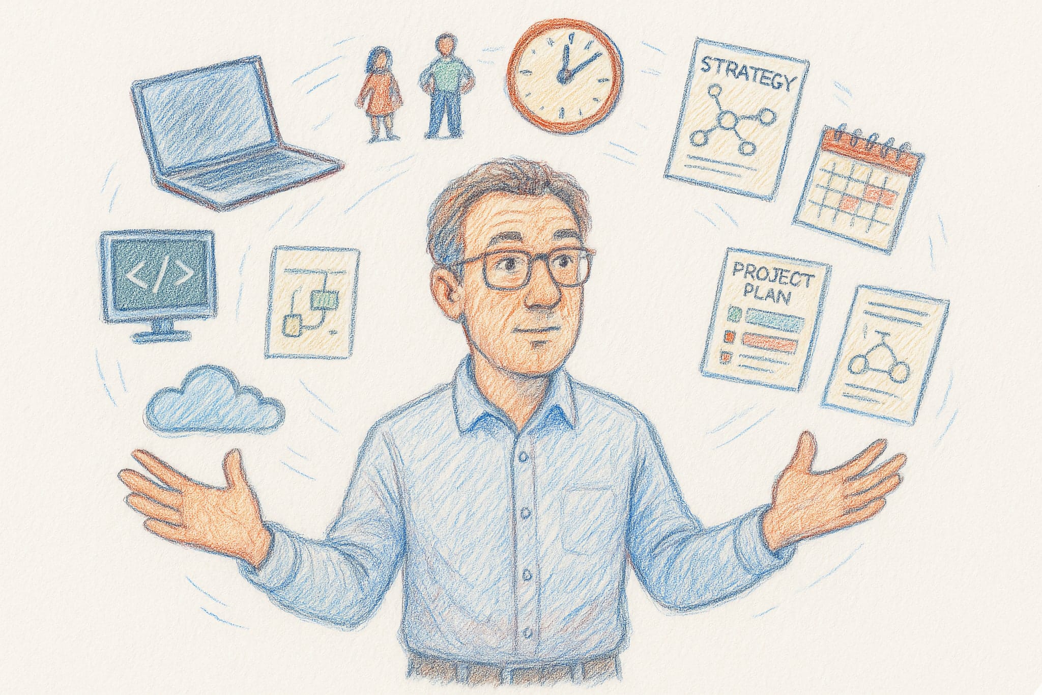 Forever trapped between engineering and business
