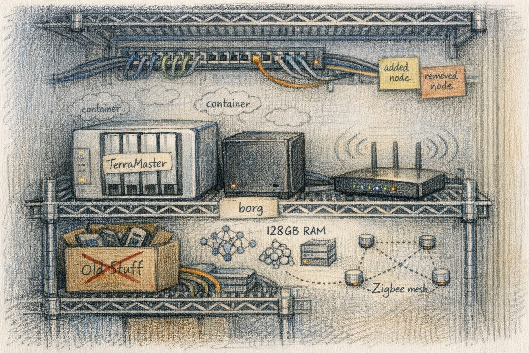 Not as tidy in real life