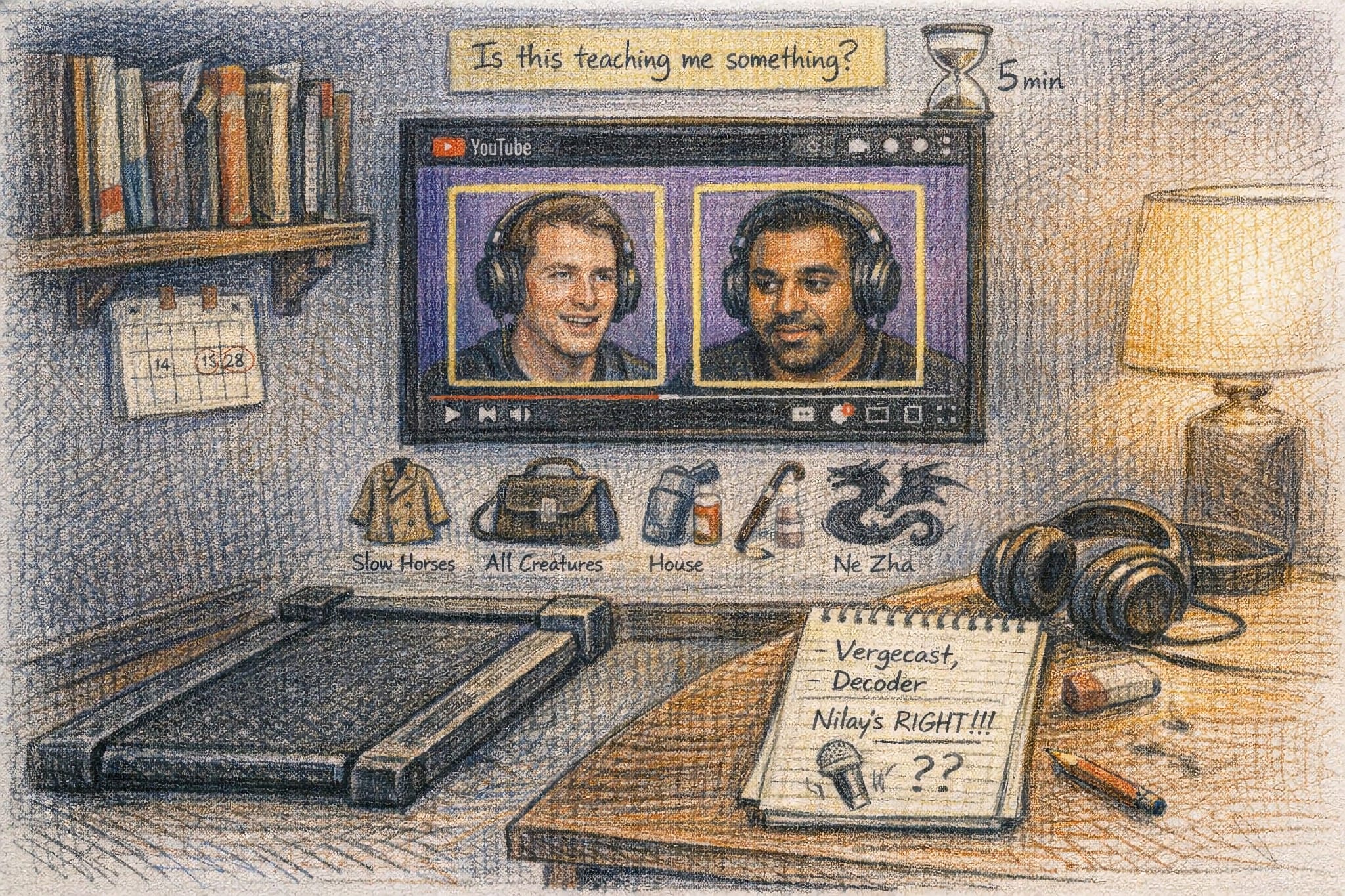 Sometimes I wonder if I shouldn't stick to reading