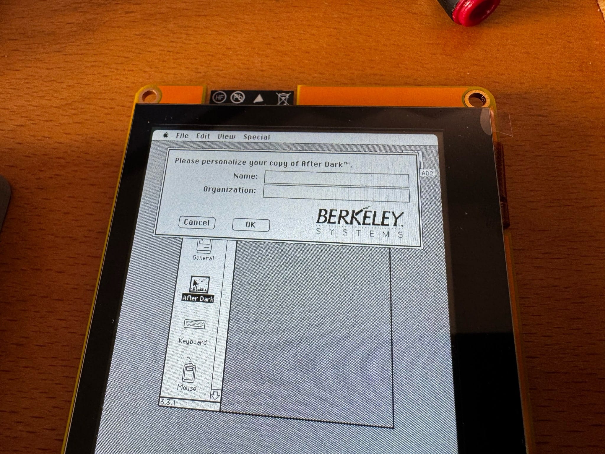 Guess what, no keyboard. At all.
