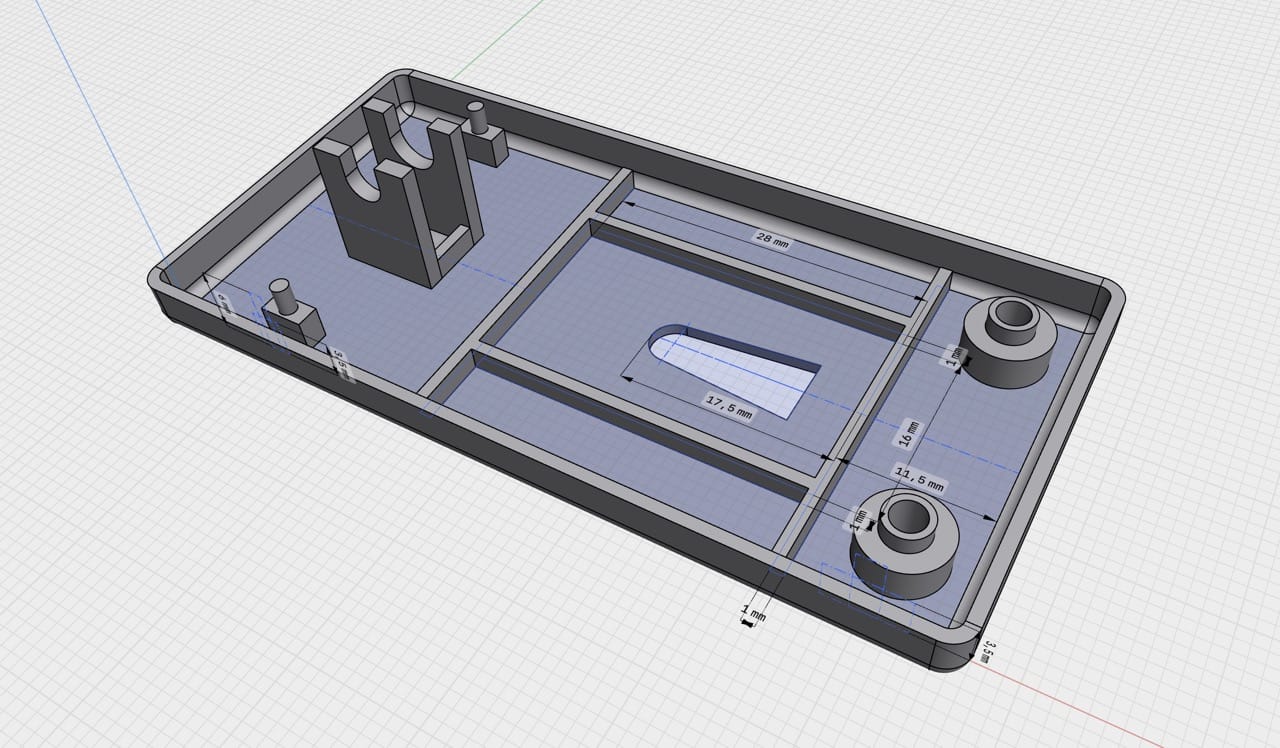Tiny Mouse platform, with wheel support
