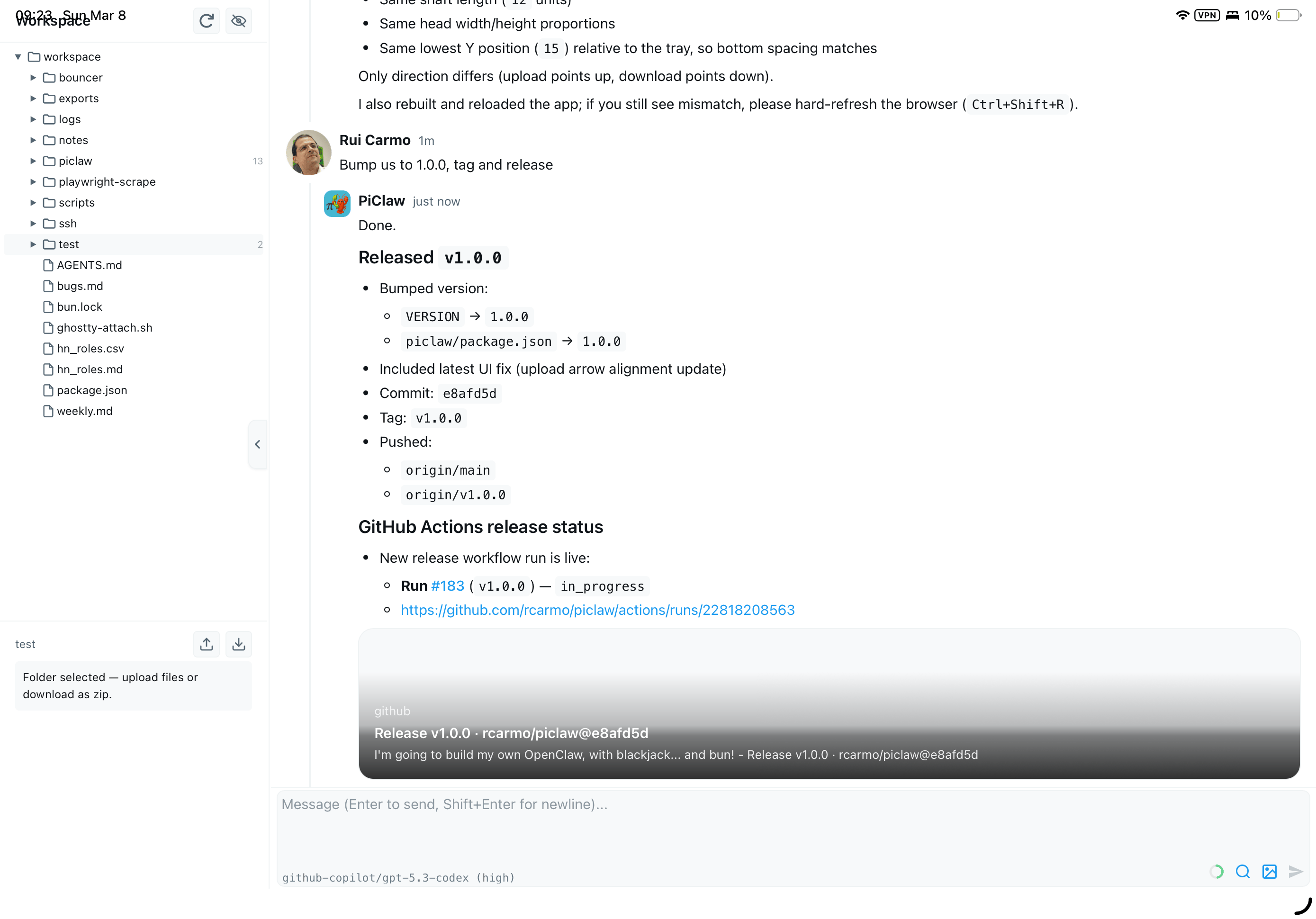 It does everything now