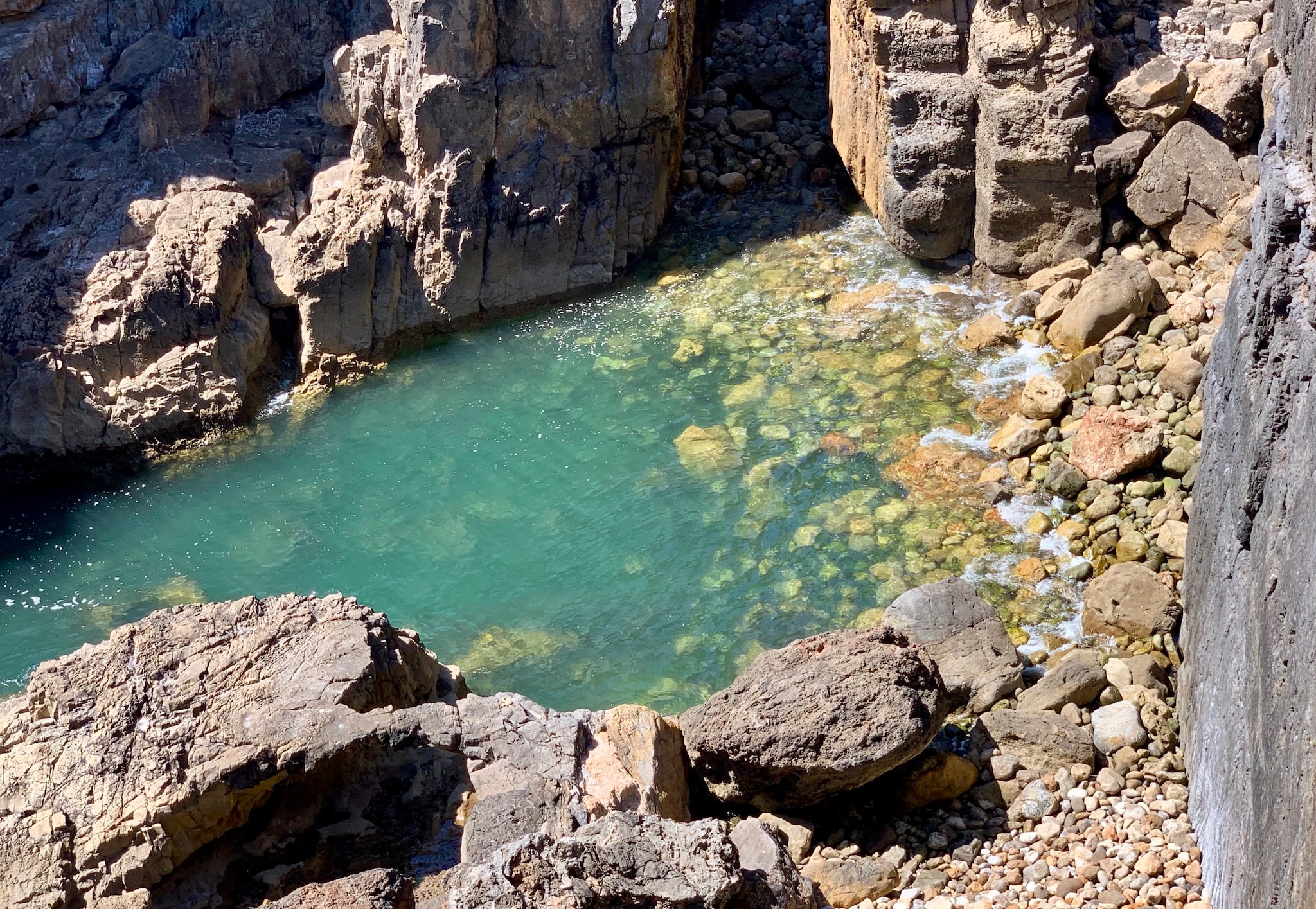 A glimpse at the mouth of hell, which seems rather peaceful