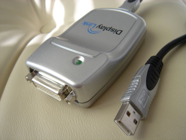 DisplayLink DVI setup