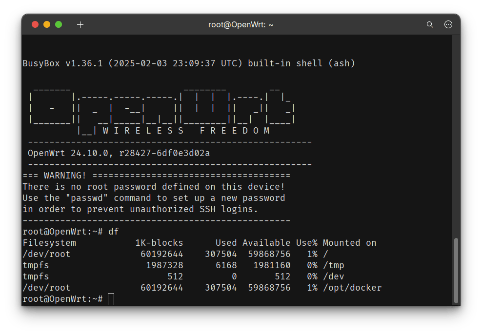 Logging in from a Linux client