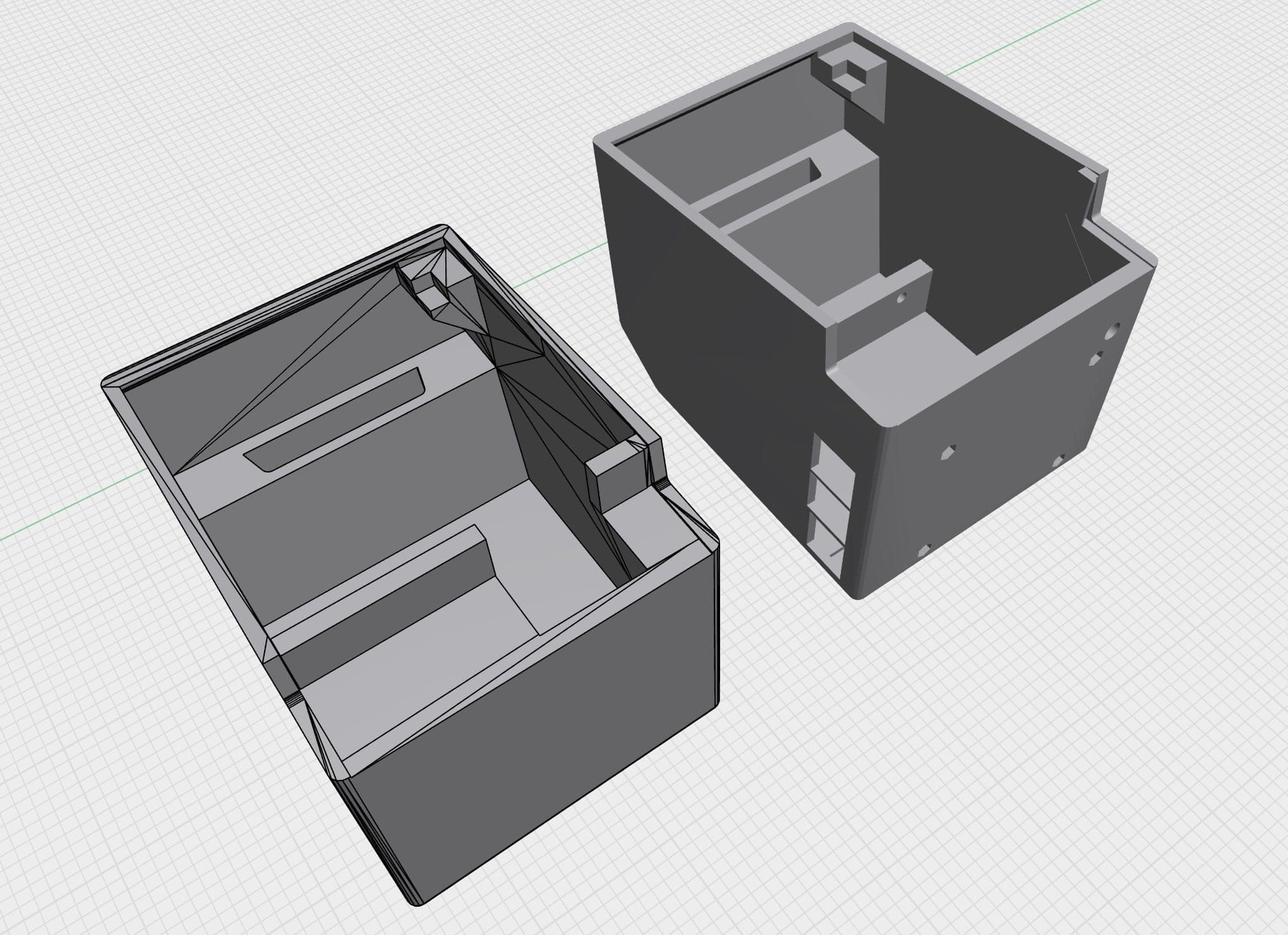 The original STL and my recreation
