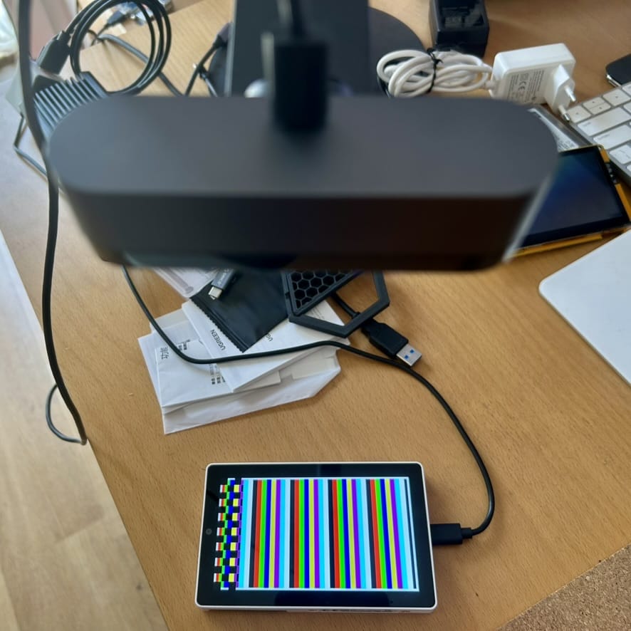 My usual AI-driven test setup