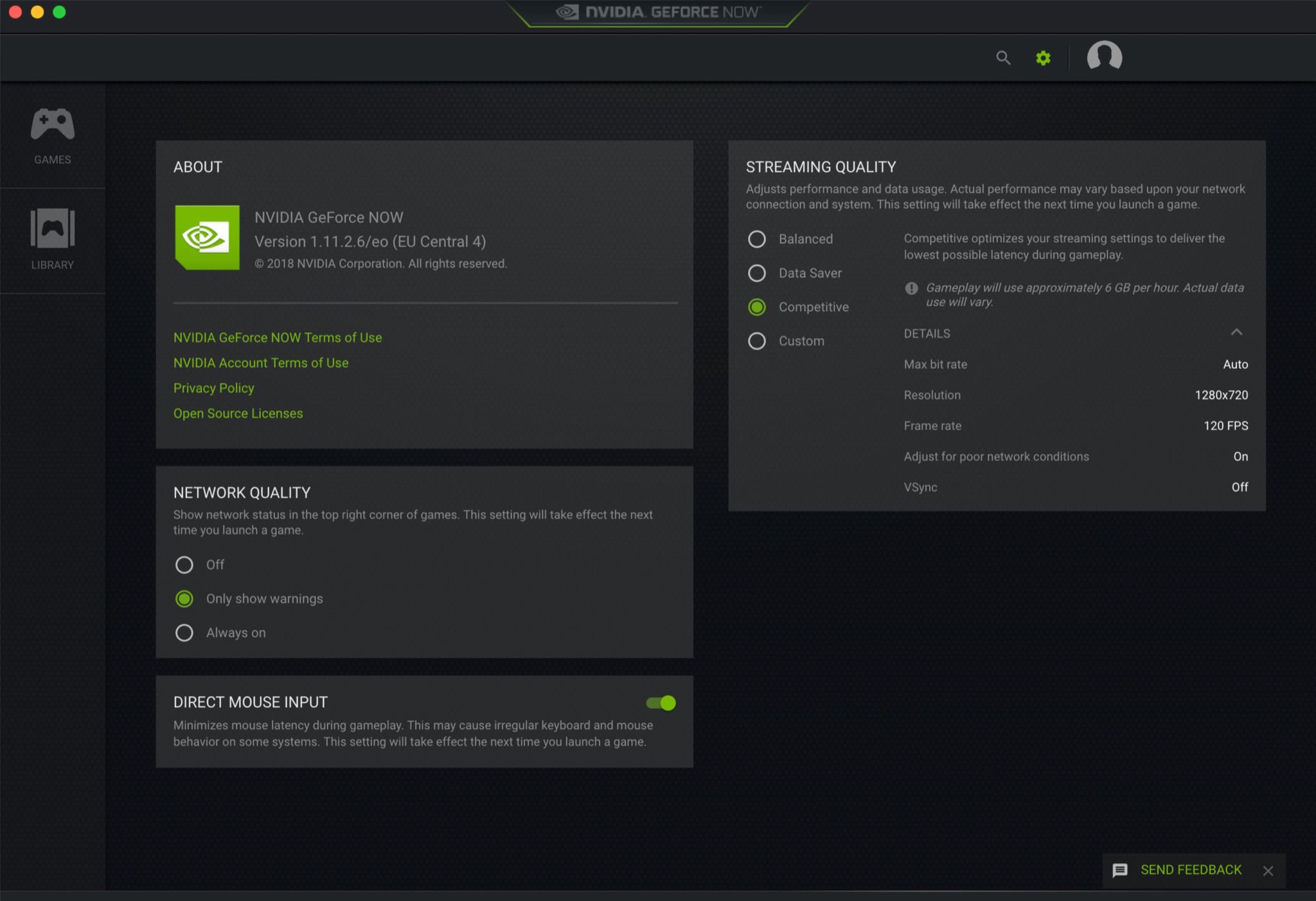 geforce now for mac lag
