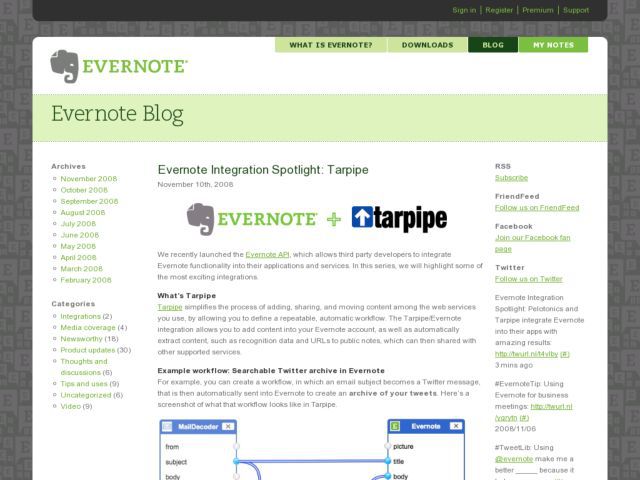 Spotlight Evernote