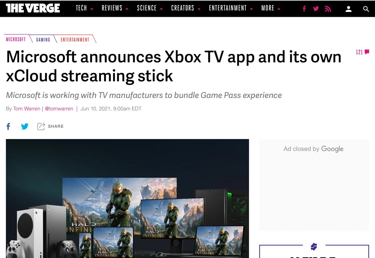 Xbox Game Pass Is Getting a TV App and Streaming Stick