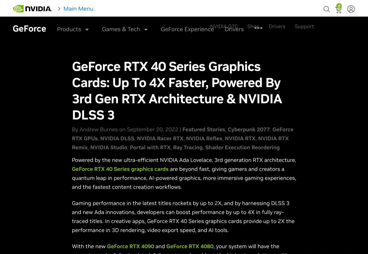 Gtx on sale new series